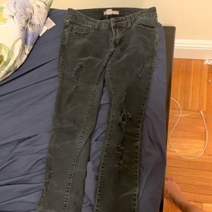 Forever 21 ripped jeans